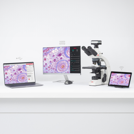 Moticam 4000X, HDMI og USB, 4K billedekvalitet, inkl. software1